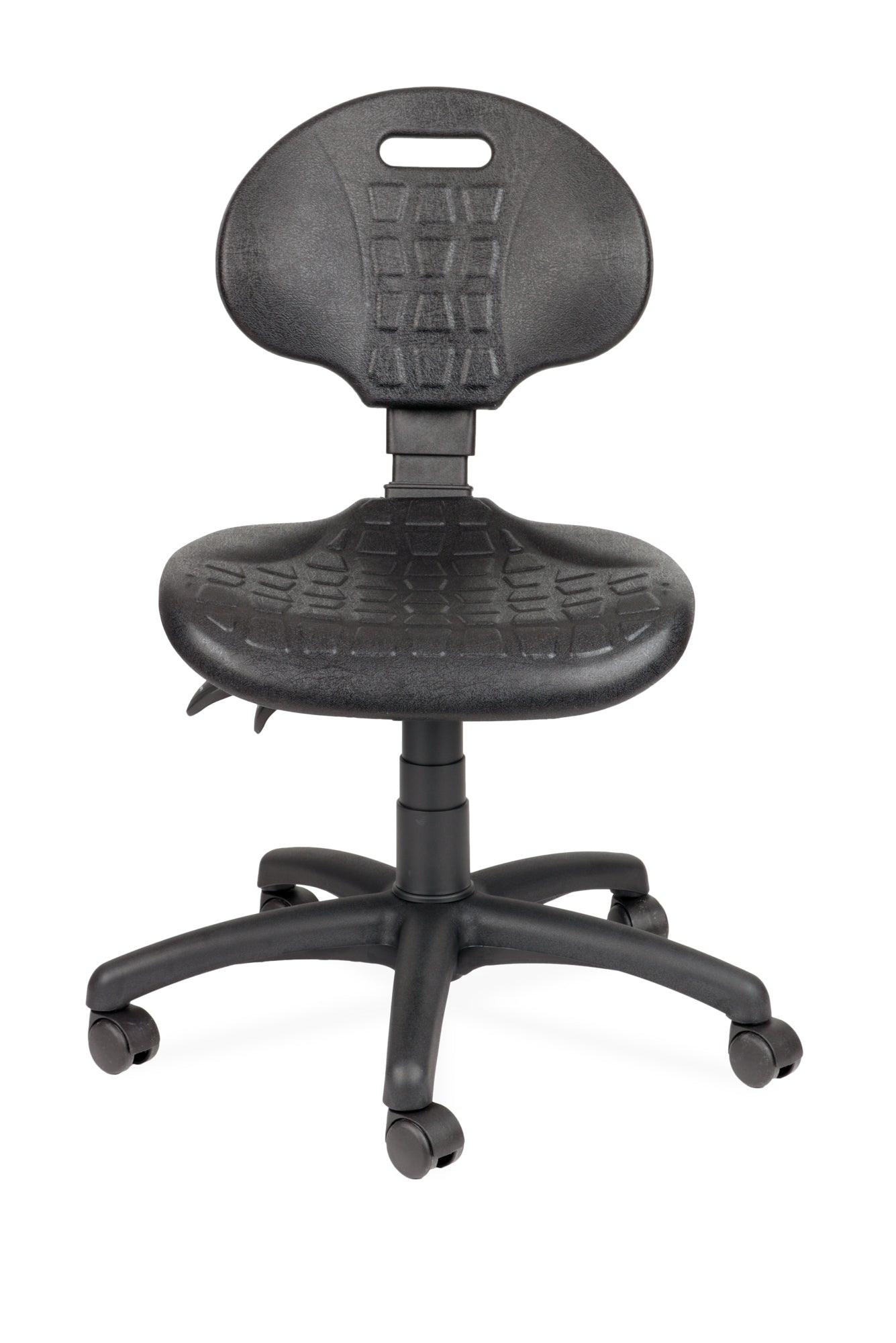 Darbnīcu krēsls LAB Black-Ergostock