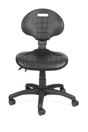 Darbnīcu krēsls LAB Black-Ergostock