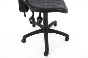 Darbnīcu krēsls LAB Black-Ergostock