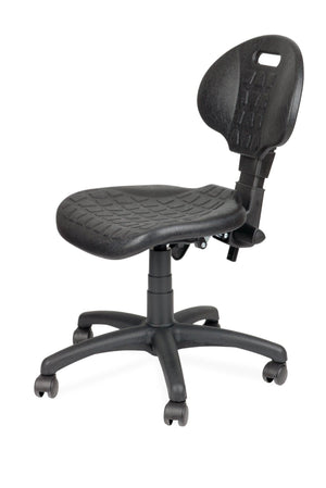 Darbnīcu krēsls LAB Black-Ergostock