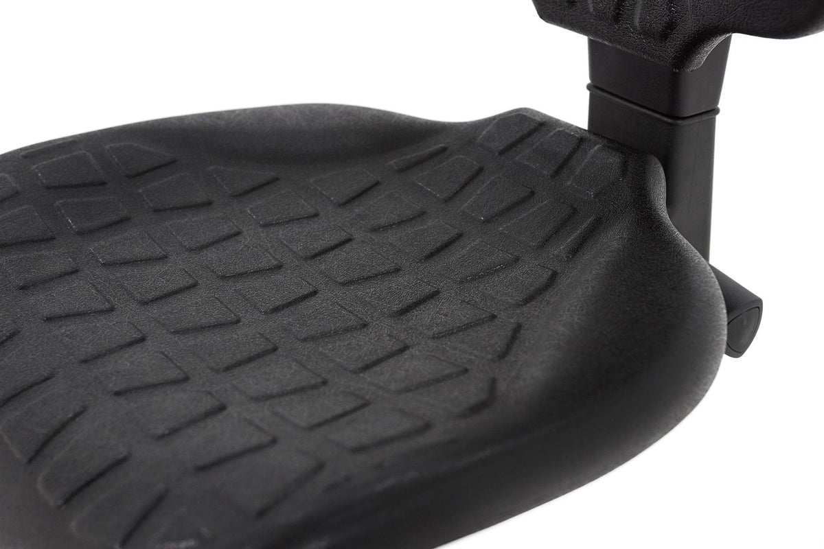 Darbnīcu krēsls LAB Black-Ergostock