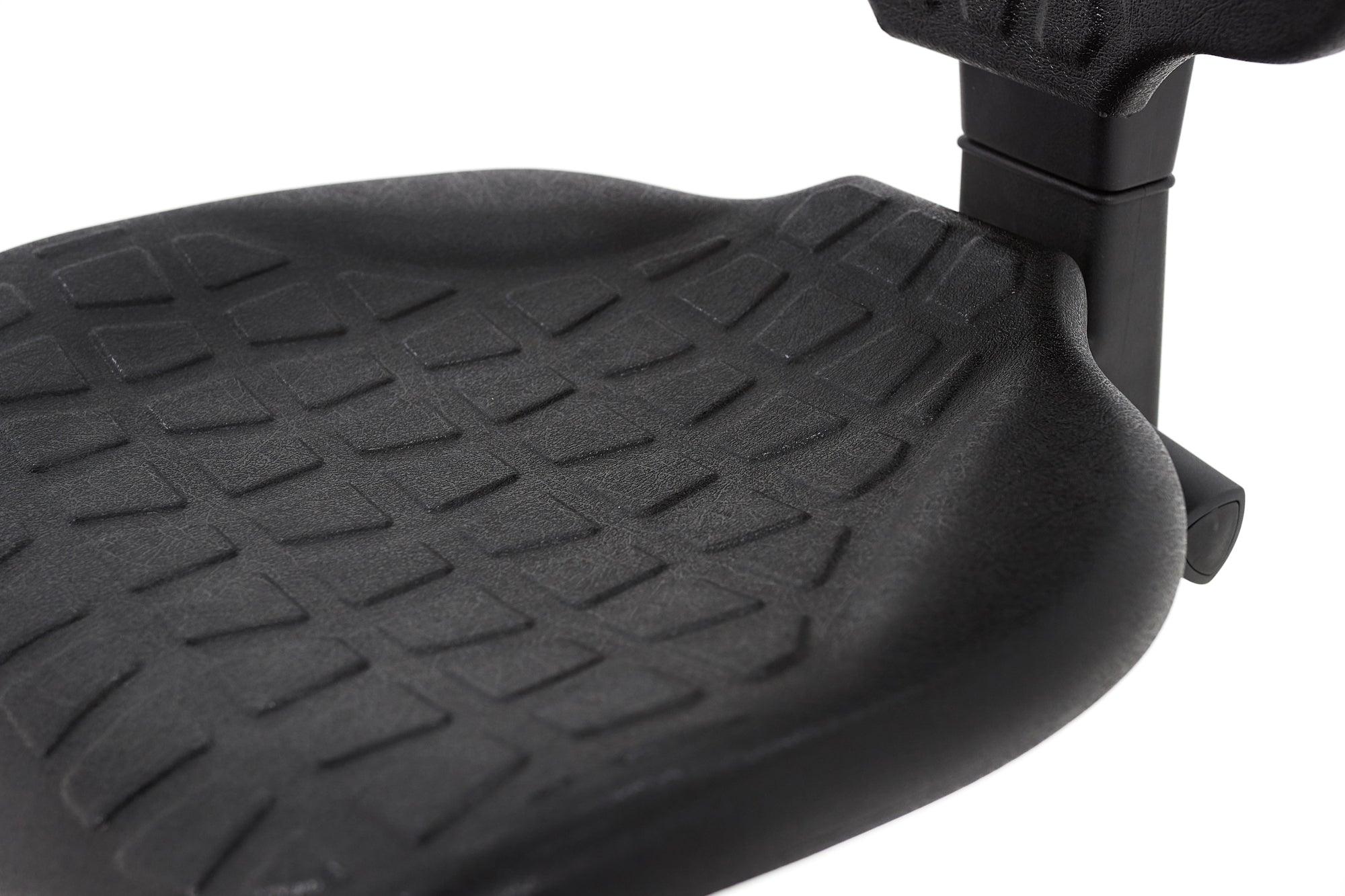 Darbnīcu krēsls LAB Black-Ergostock