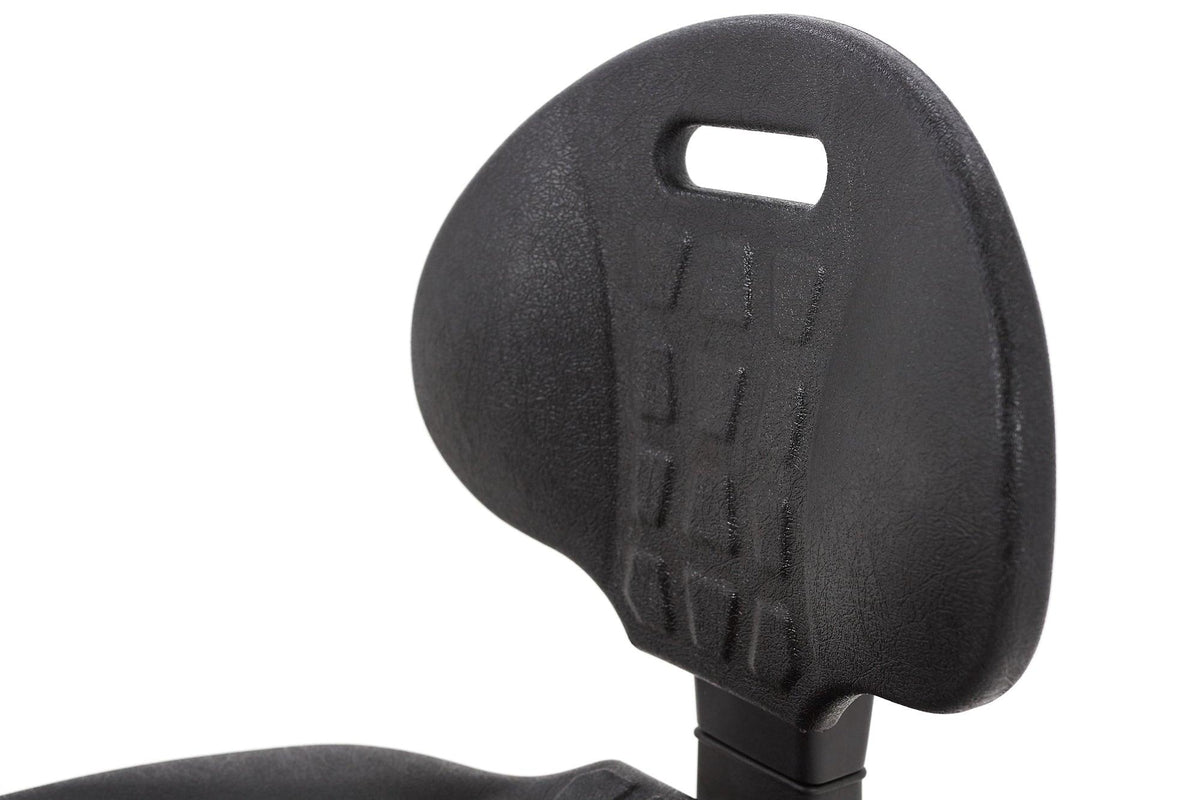 Darbnīcu krēsls LAB Black-Ergostock