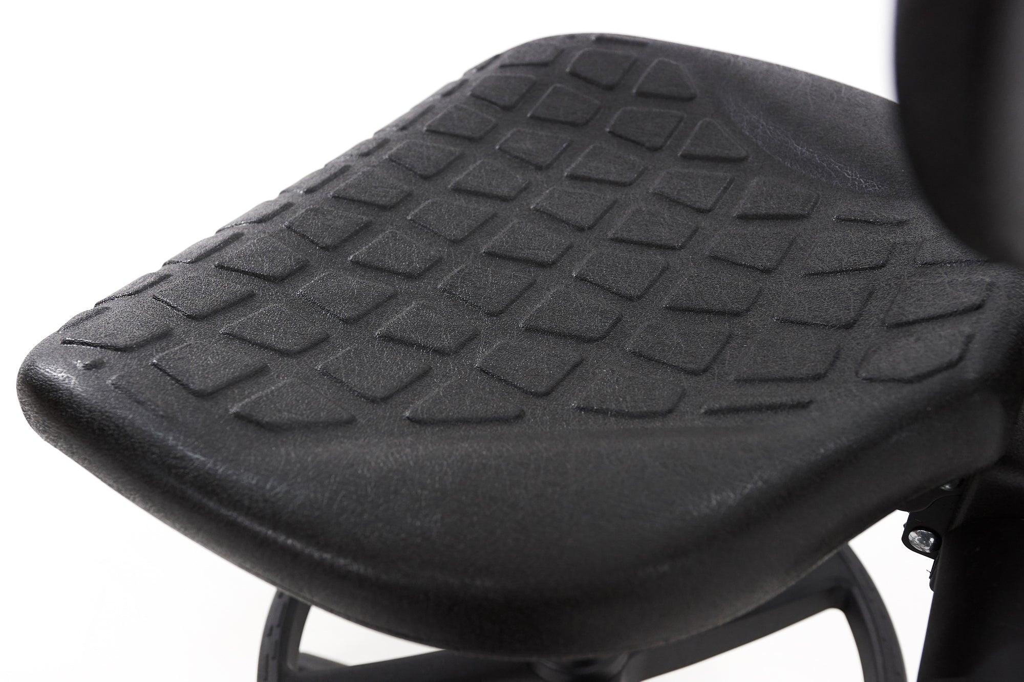 Darbnīcu krēsls LAB RB Black-Ergostock