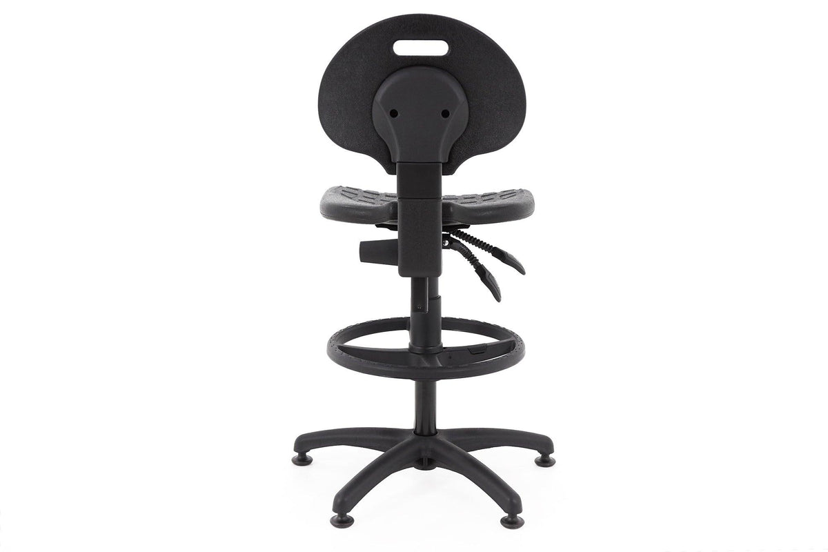Darbnīcu krēsls LAB RB Black