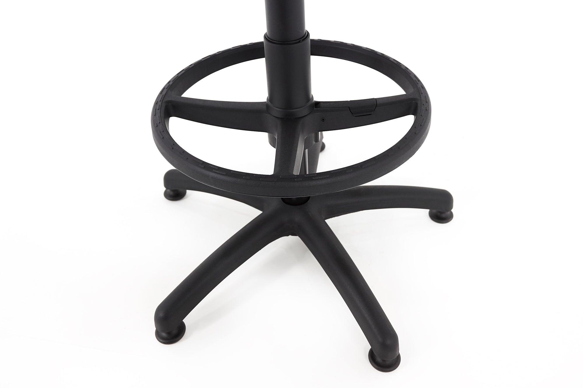 Darbnīcu krēsls LAB RB Black-Ergostock