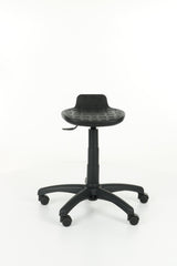 Darbnīcu krēsls LAB Stool Black-Ergostock