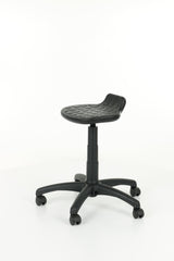 Darbnīcu krēsls LAB Stool Black-Ergostock