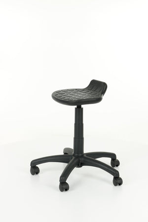Darbnīcu krēsls LAB Stool Black-Ergostock