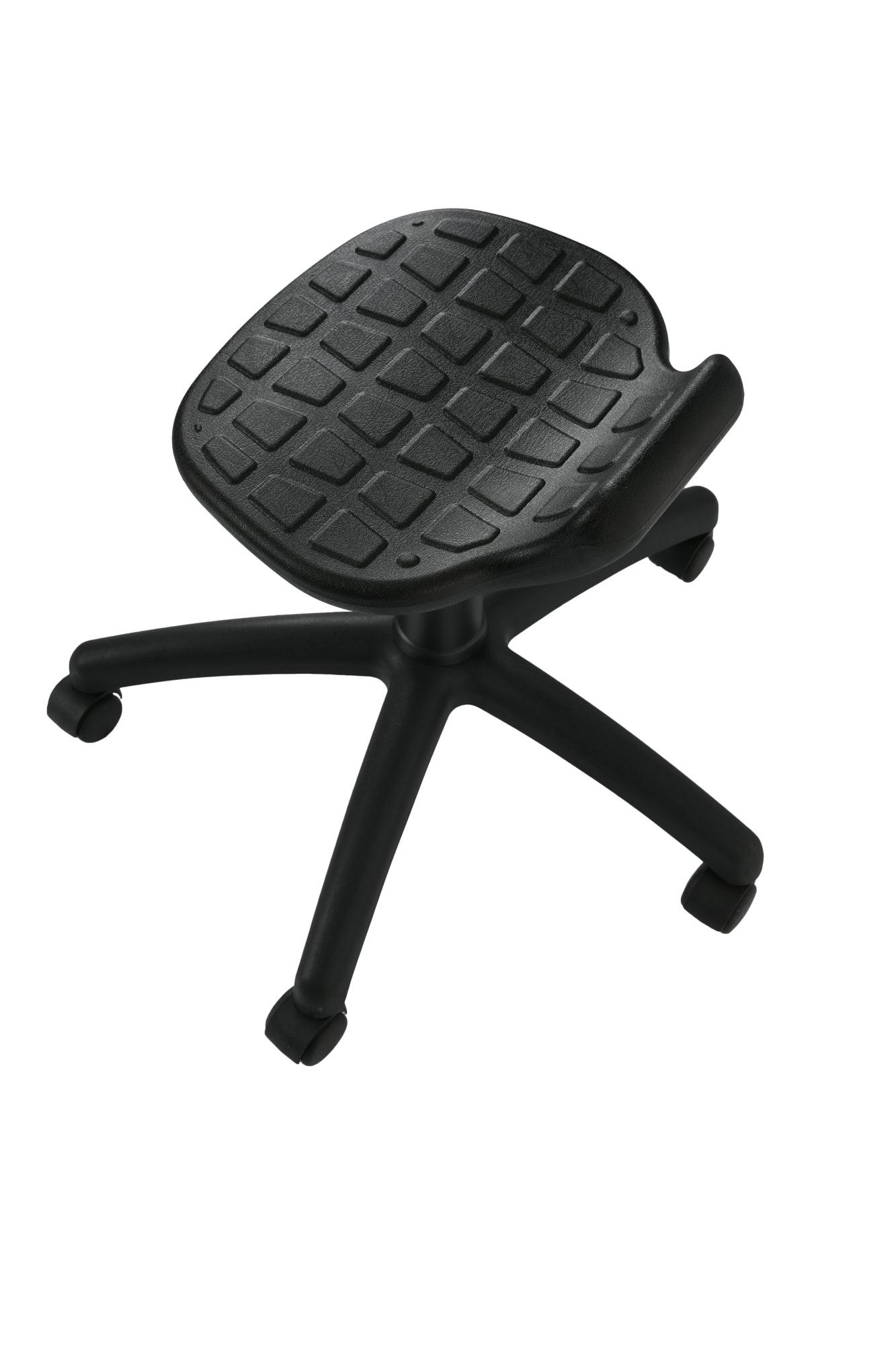 Darbnīcu krēsls LAB Stool Black-Ergostock