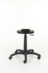 Darbnīcu krēsls LAB Stool Black-Ergostock