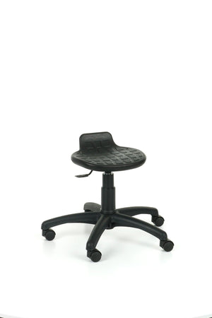 Darbnīcu krēsls LAB Stool Black-Ergostock