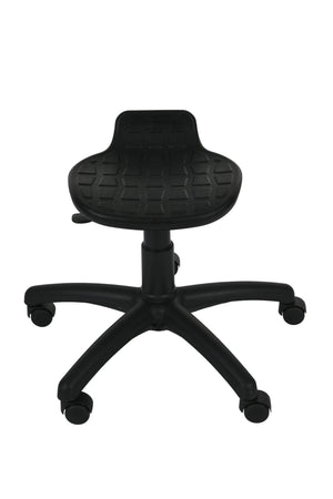 Darbnīcu krēsls LAB Stool Black-Ergostock