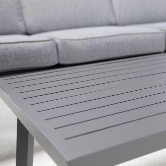 Dārza mēbeļu komplekts Home4You CASPER galds, dīvāns, 2 krēsli-Ergostock