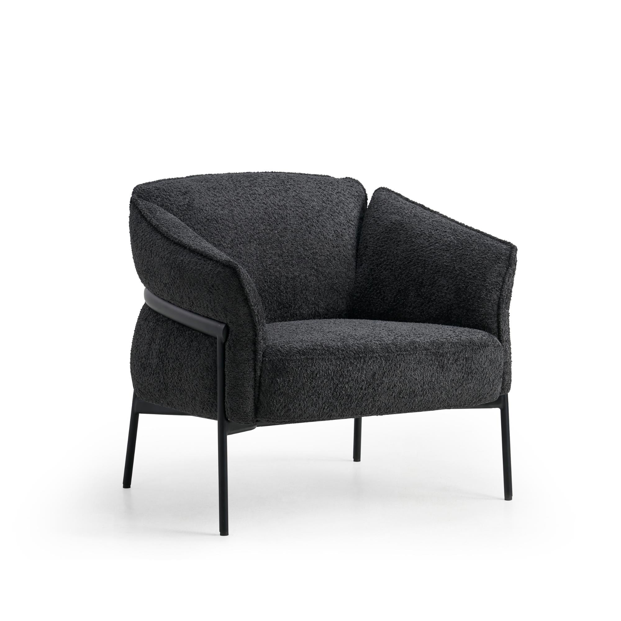 Dīvāns Arden Single, melns