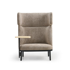 Dīvāns Caldera Single ar galdiņu, bēšs