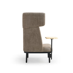 Dīvāns Caldera Single ar galdiņu, bēšs