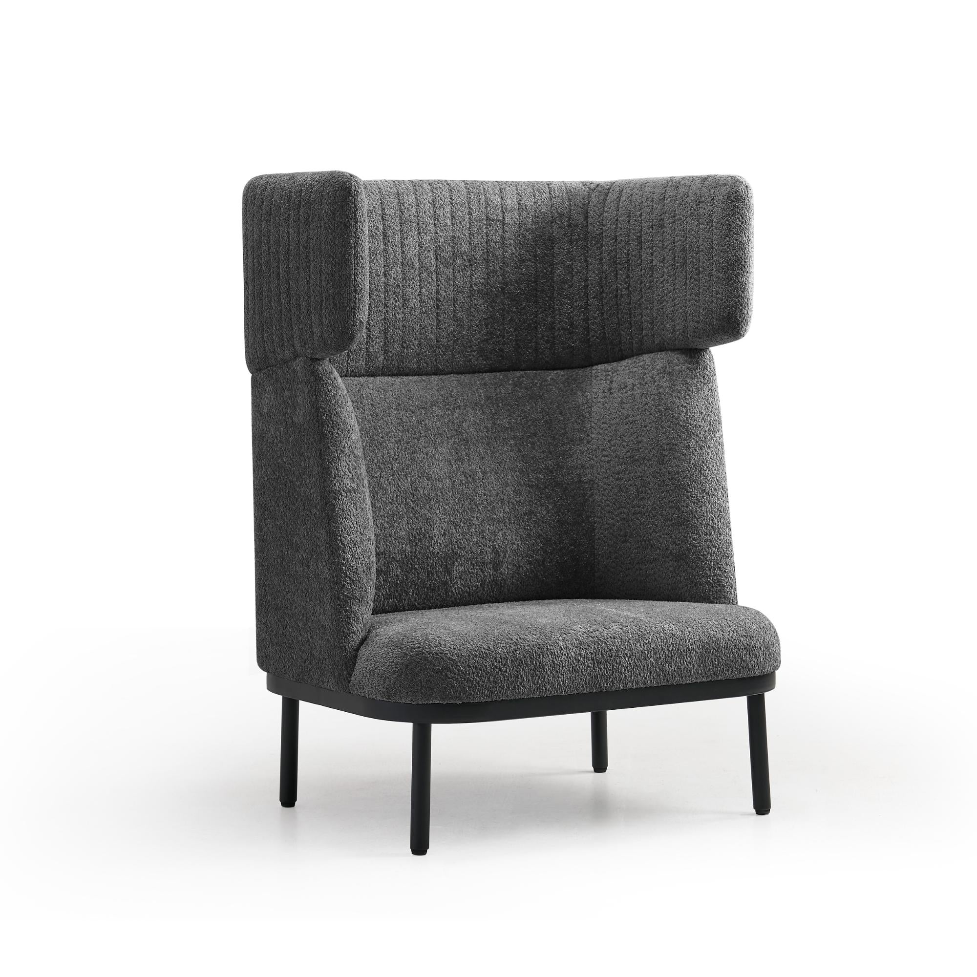 Dīvāns Caldera Single, pelēks