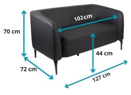 Divvietīgs dīvāns Cosmo - Ergostock.lv