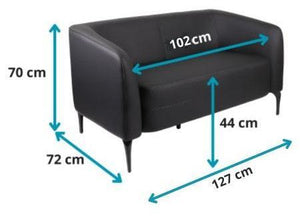 Divvietīgs dīvāns Cosmo - Ergostock.lv