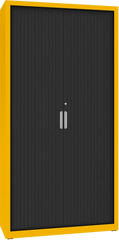 Metāla dokumentu skapis Archive ar rullo durvīm 1990x1000x435 mm - Ergostock.lv