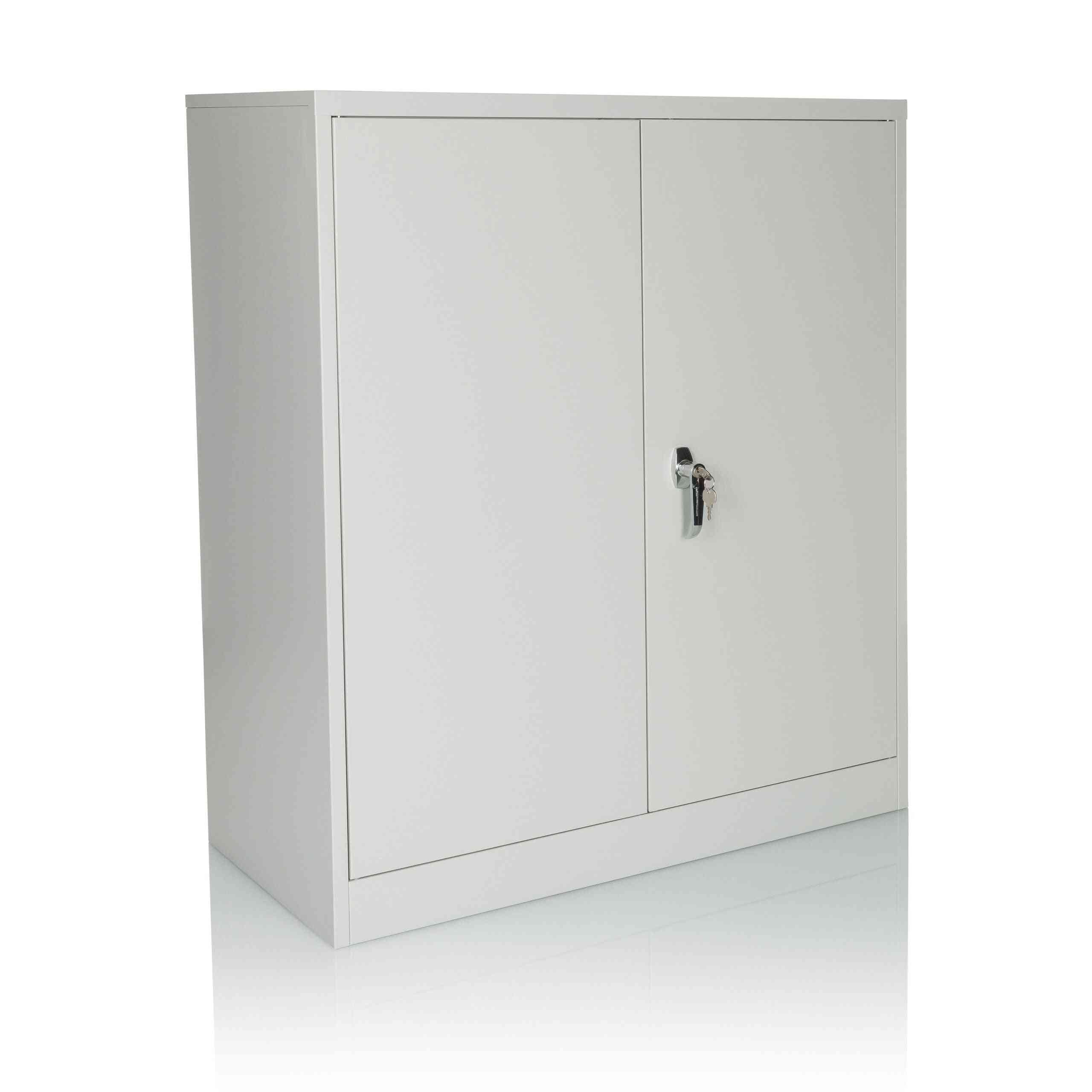 Dokumentu skapis ar 3 plauktiem COLOR, slēdzams - Ergostock.lv