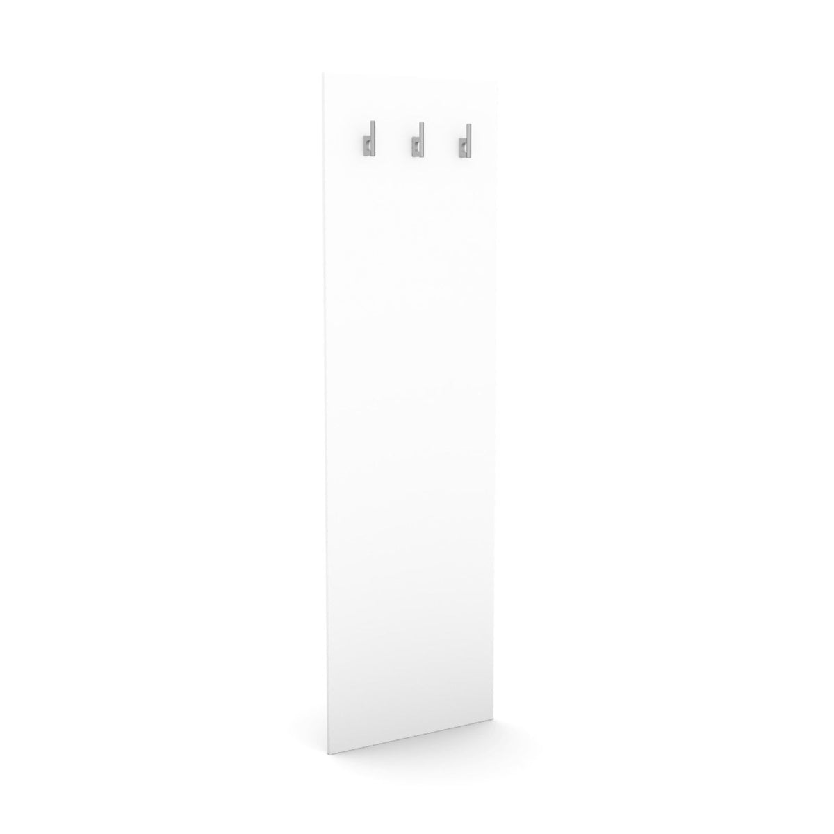 Drēbju pakaramais ar 3 āķiem, 150 cm x 45 cm – Balts