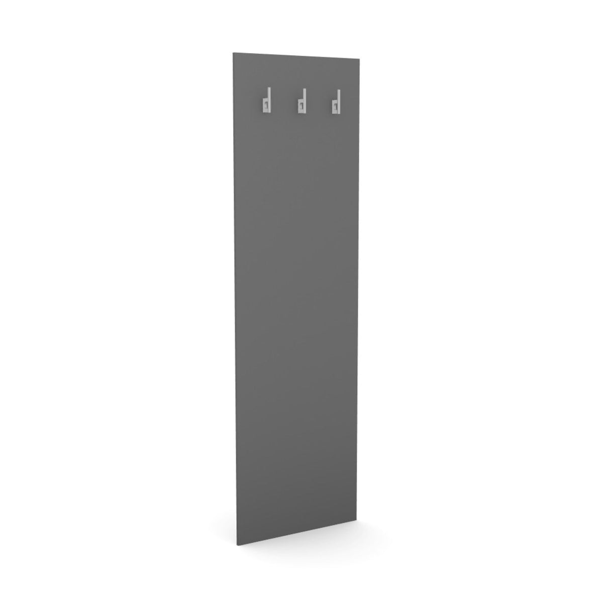 Drēbju pakaramais ar 3 āķiem, 150 cm x 45 cm – Grafīta