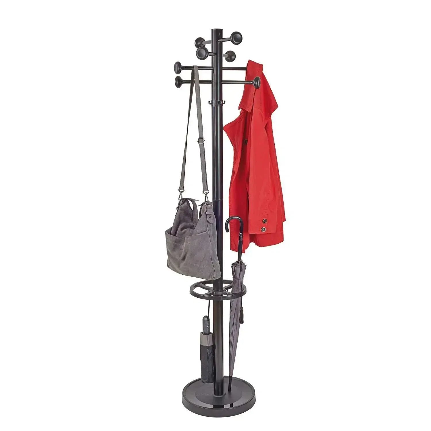 Drēbju pakaramais MAULgrando, 175.5 cm, melns - Ergostock.lv