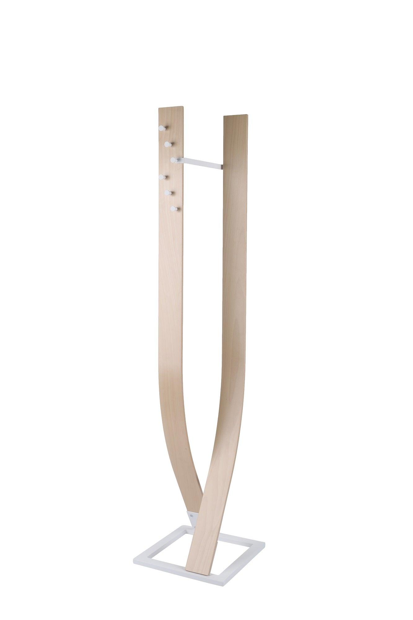 Drēbju pakaramais TOM Beech Wood Balta pamatne-Ergostock