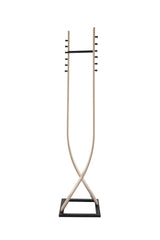 Drēbju pakaramais TOM Beech Wood Melna pamatne-Ergostock