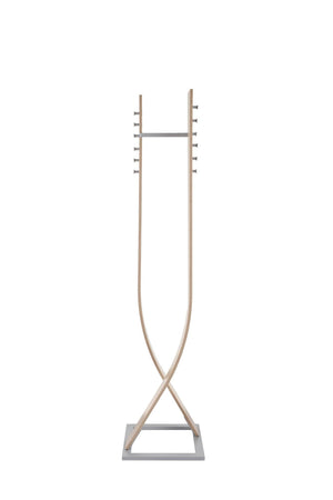 Drēbju pakaramais TOM Beech Wood Pelēka pamatne-Ergostock