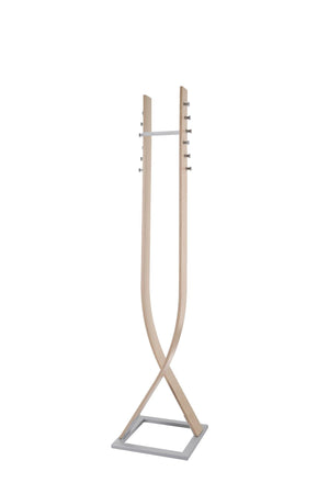 Drēbju pakaramais TOM Beech Wood Pelēka pamatne-Ergostock