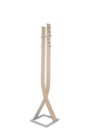 Drēbju pakaramais TOM Beech Wood Pelēka pamatne-Ergostock