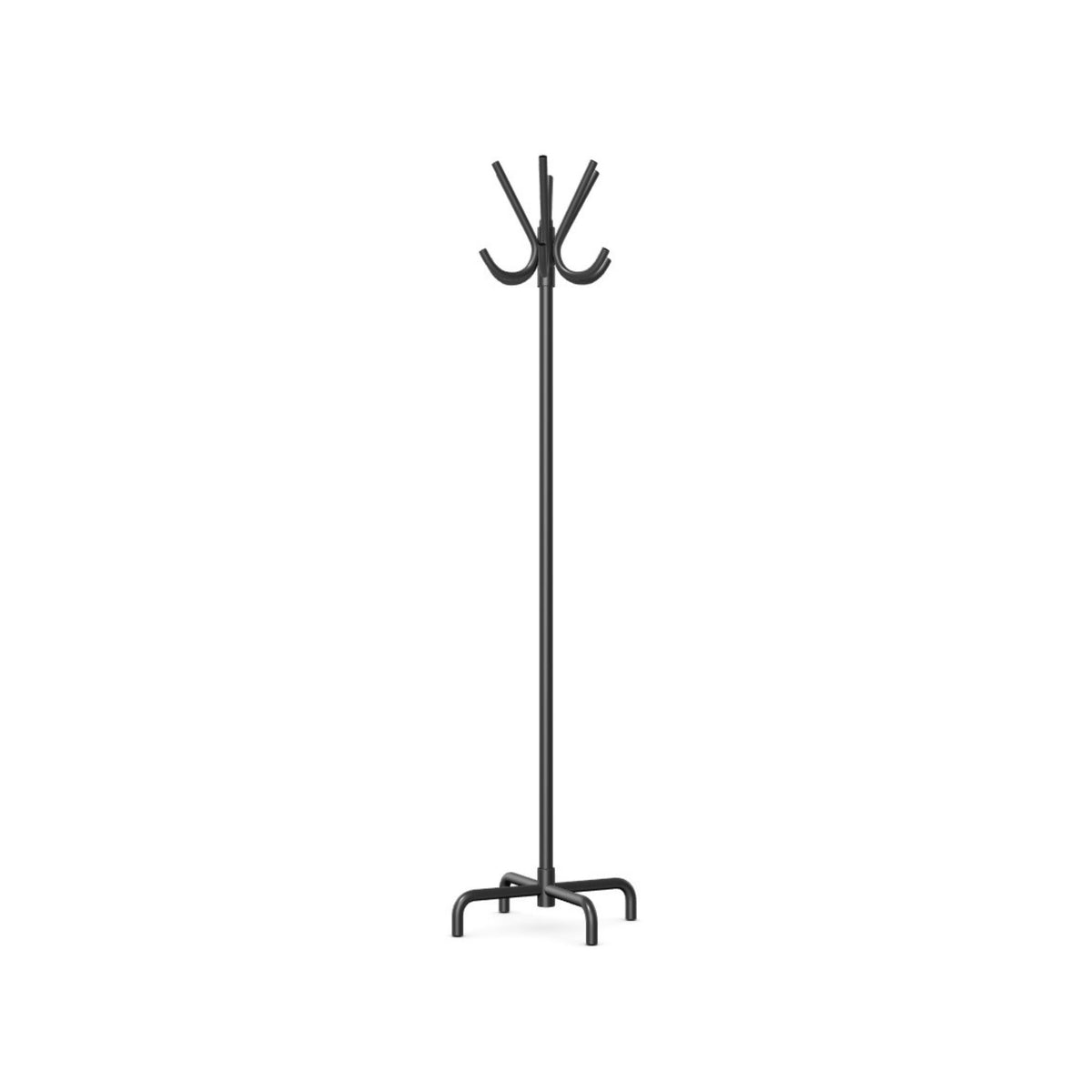 Drēbju pakaramais WS-2, augstums 187 cm – Melna