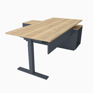 Elektriski augstumā regulējama galda komplekts Executive-Ergostock