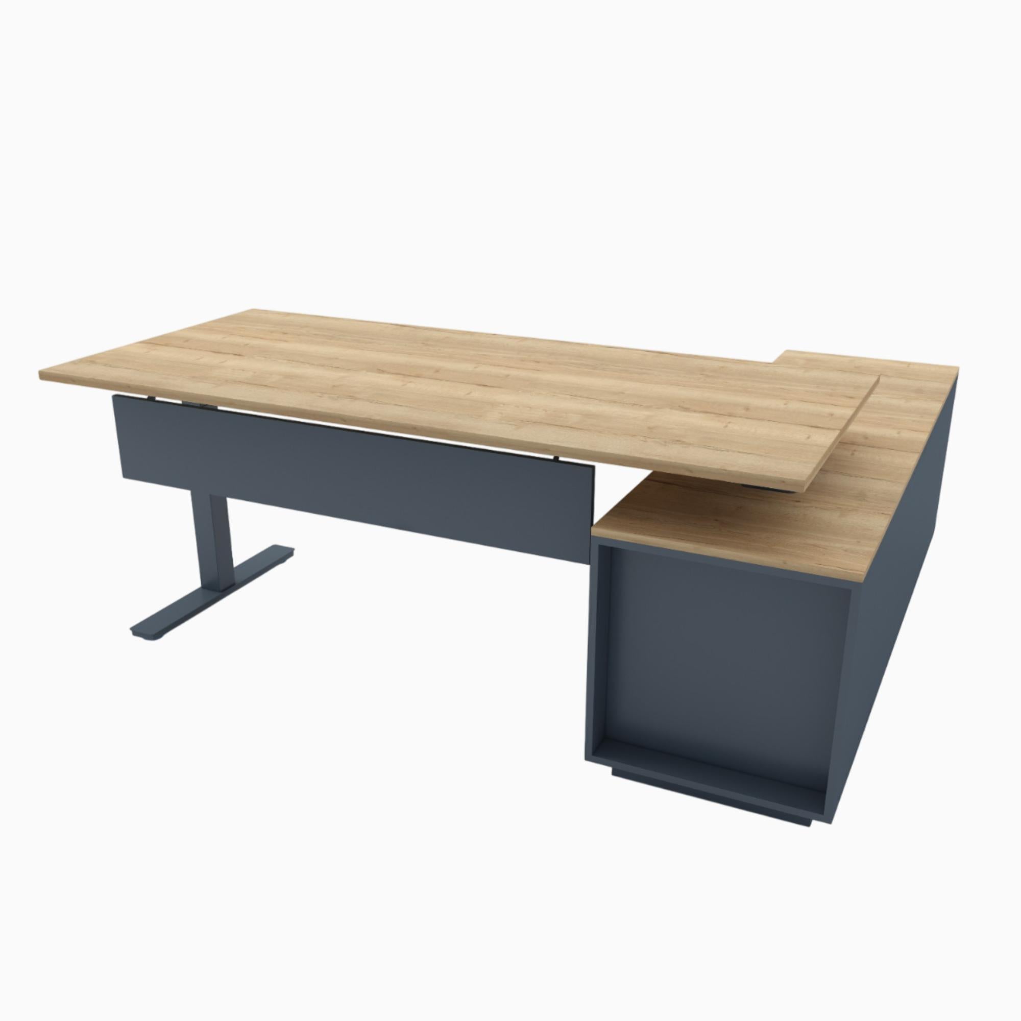 Elektriski augstumā regulējama galda komplekts Executive-Ergostock