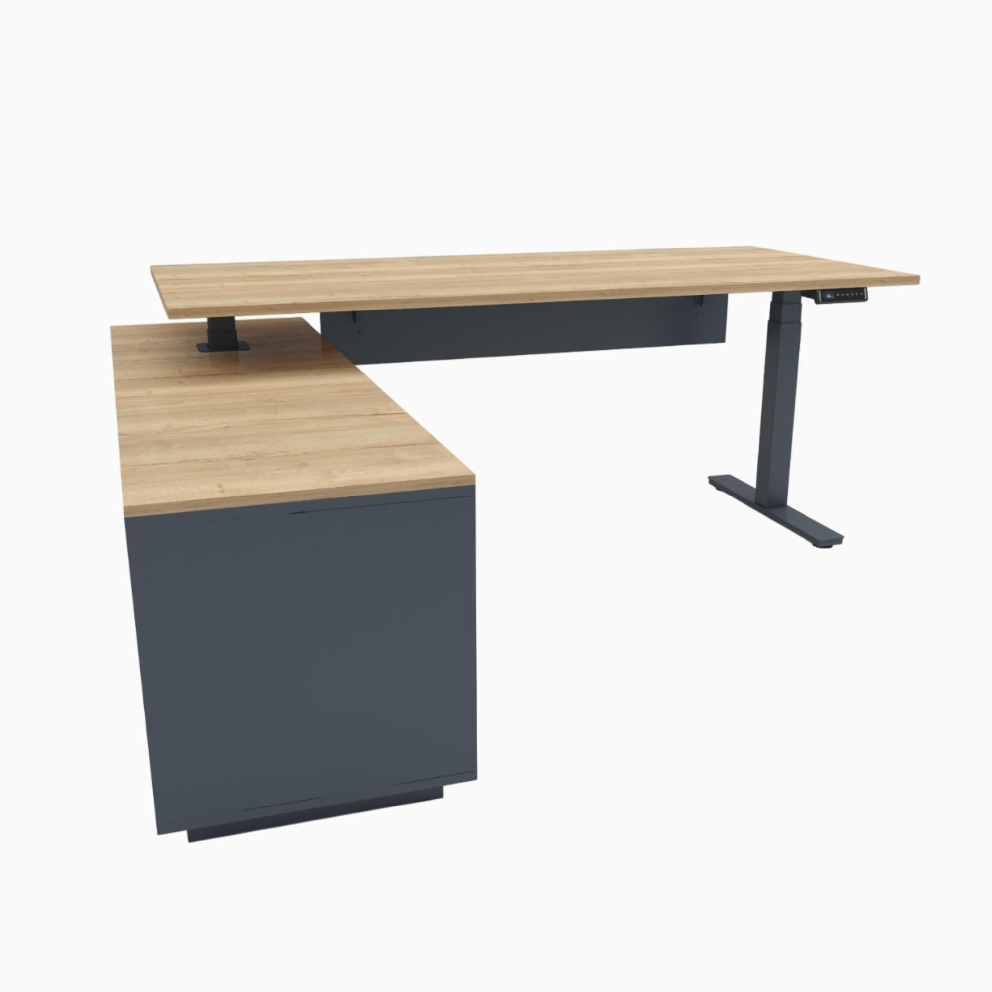 Elektriski augstumā regulējama galda komplekts Executive-Ergostock