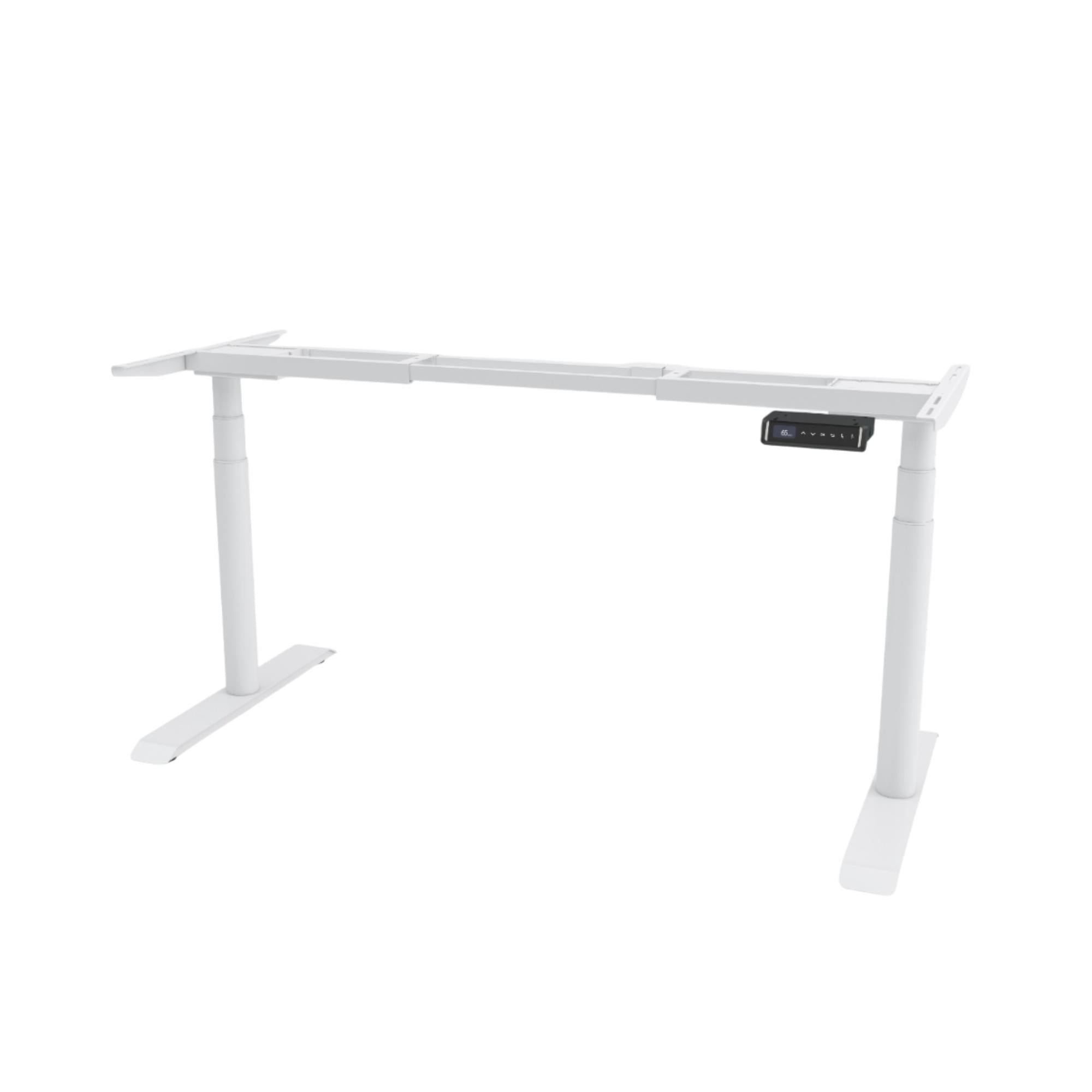 Elektriski augstumā regulējams divmotoru galda statīvs Ring - Ergostock.lv