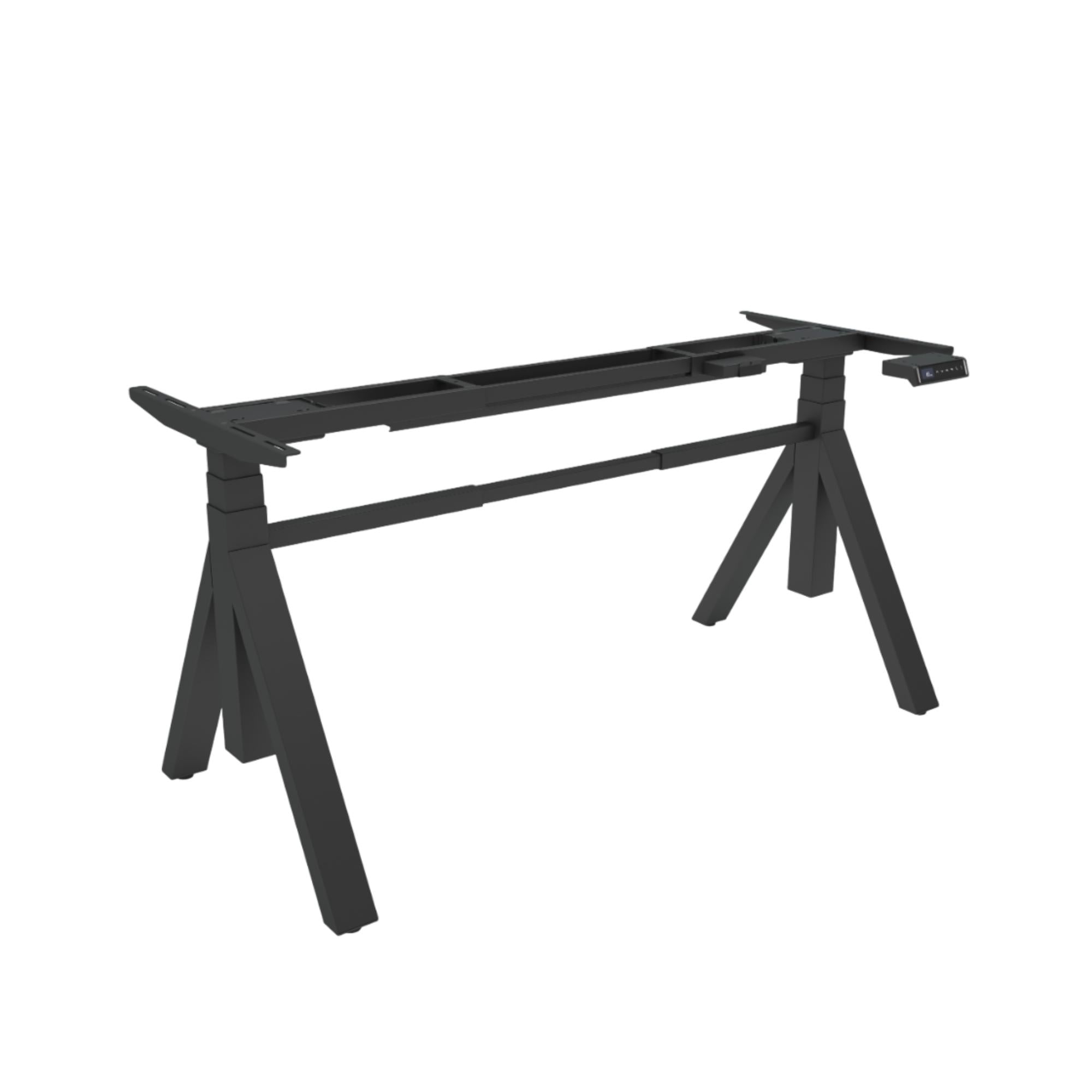 Elektriski augstumā regulējams divmotoru galda statīvs Ypsilon - Ergostock.lv