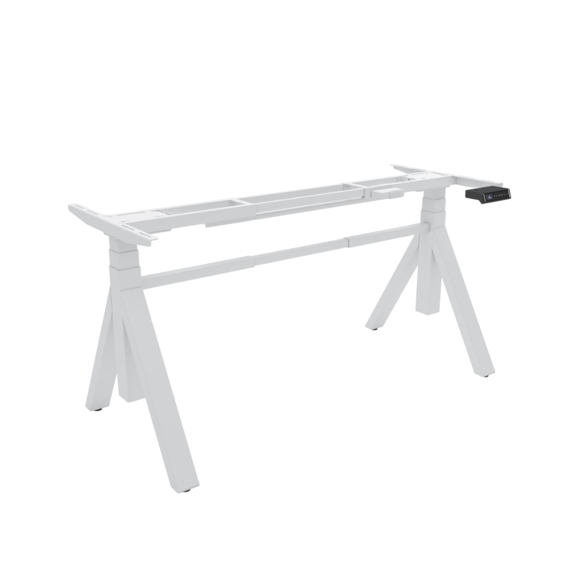 Elektriski augstumā regulējams divmotoru galda statīvs Ypsilon - Ergostock.lv