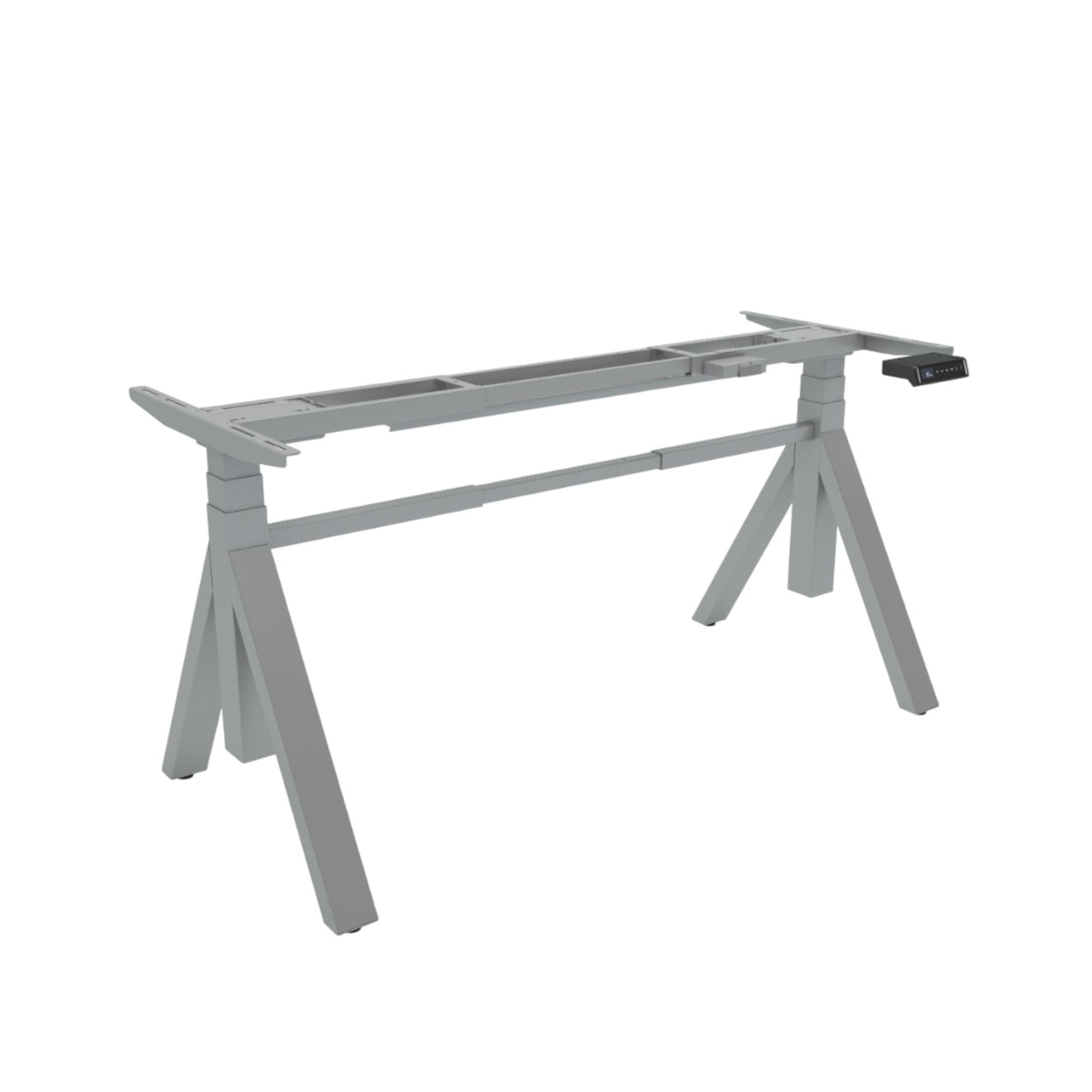 Elektriski augstumā regulējams divmotoru galda statīvs Ypsilon - Ergostock.lv