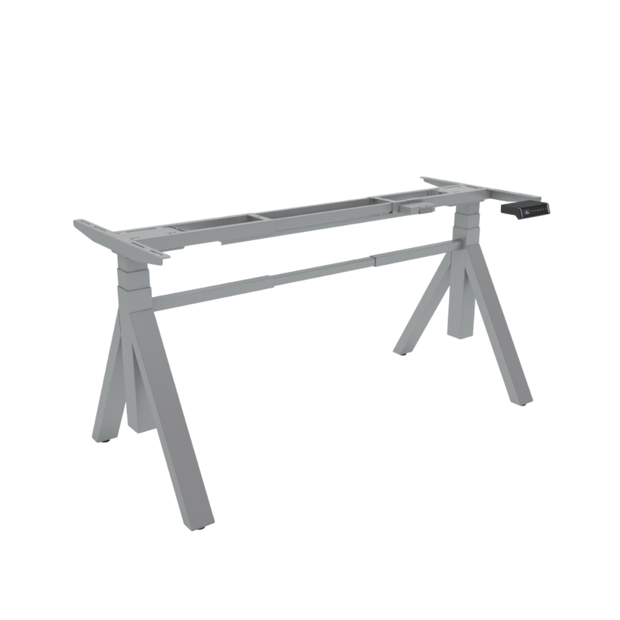 Elektriski augstumā regulējams divmotoru galda statīvs Ypsilon - Ergostock.lv