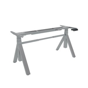 Elektriski augstumā regulējams divmotoru galda statīvs Ypsilon - Ergostock.lv
