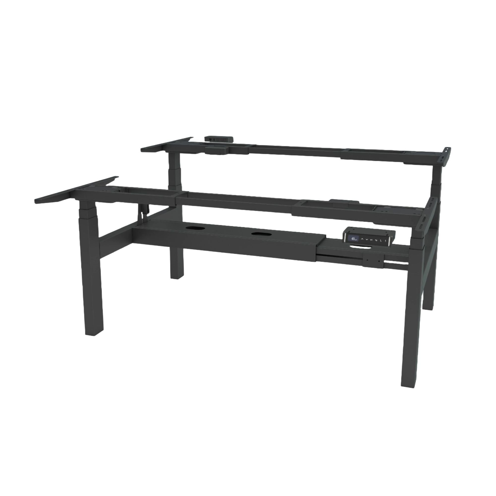 Elektriski augstumā regulējams galda statīvs Prestige DUO-Ergostock