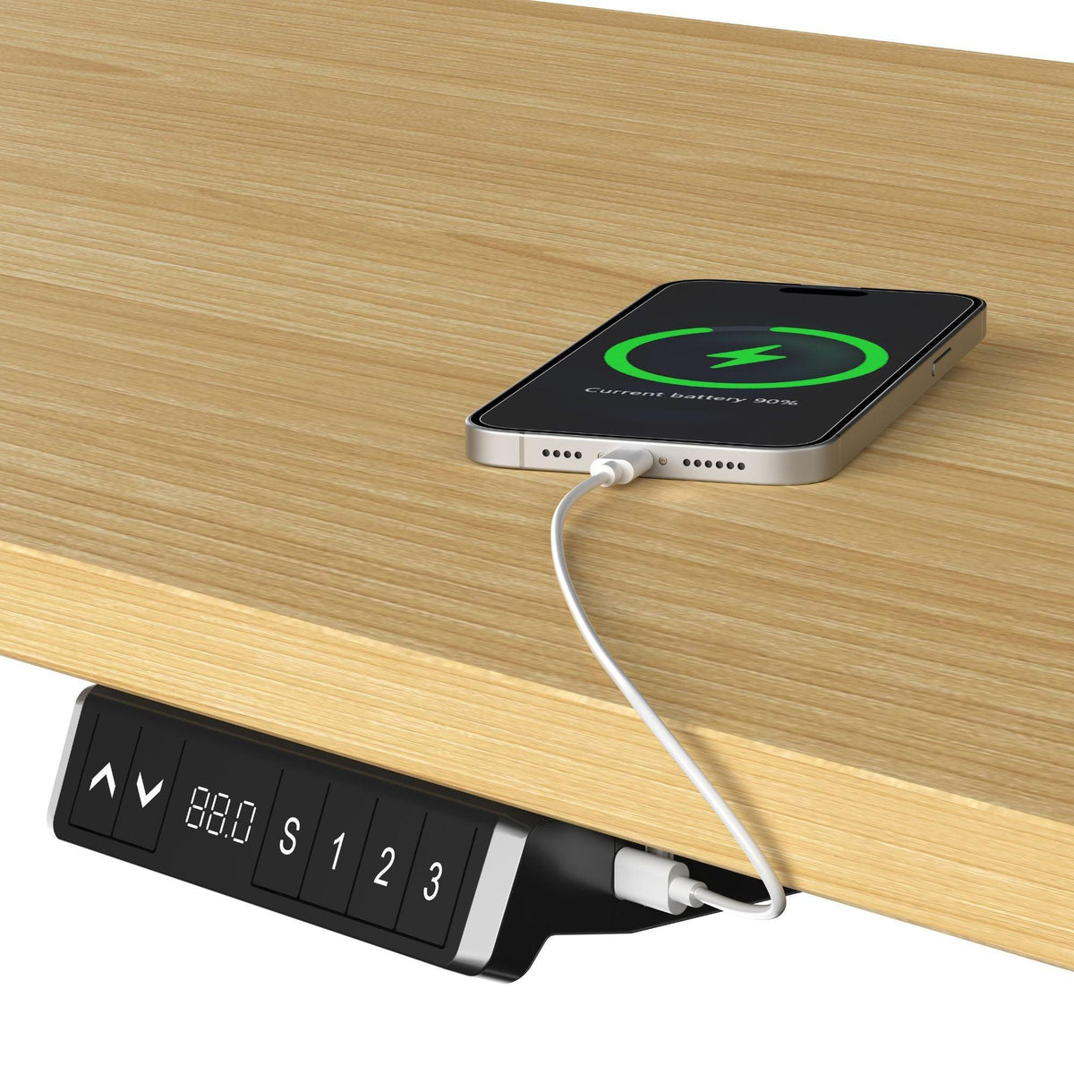 Elektriski augstumā regulējams galds Flexx Line-Ergostock