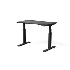 Elektriski augstumā regulējams galds MOVE PRO II, galda virsmas krāsa Melna, galda statīva tonis Melna, izmērs 120 x 65 cm