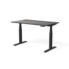 Elektriski augstumā regulējams galds MOVE PRO II, galda virsmas krāsa Antracīts, galda statīva tonis Melna, izmērs 140 x 80 cm