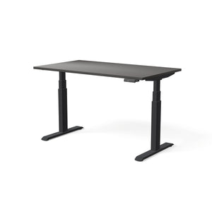 Elektriski augstumā regulējams galds MOVE PRO II, galda virsmas krāsa Antracīts, galda statīva tonis Melna, izmērs 140 x 80 cm
