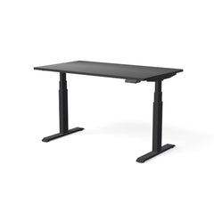 Elektriski augstumā regulējams galds MOVE PRO II, galda virsmas krāsa Melna, galda statīva tonis Melna, izmērs 140 x 80 cm
